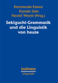 Vorderes Coverbild Sekiguchi-Grammatik und die Linguistik von heute