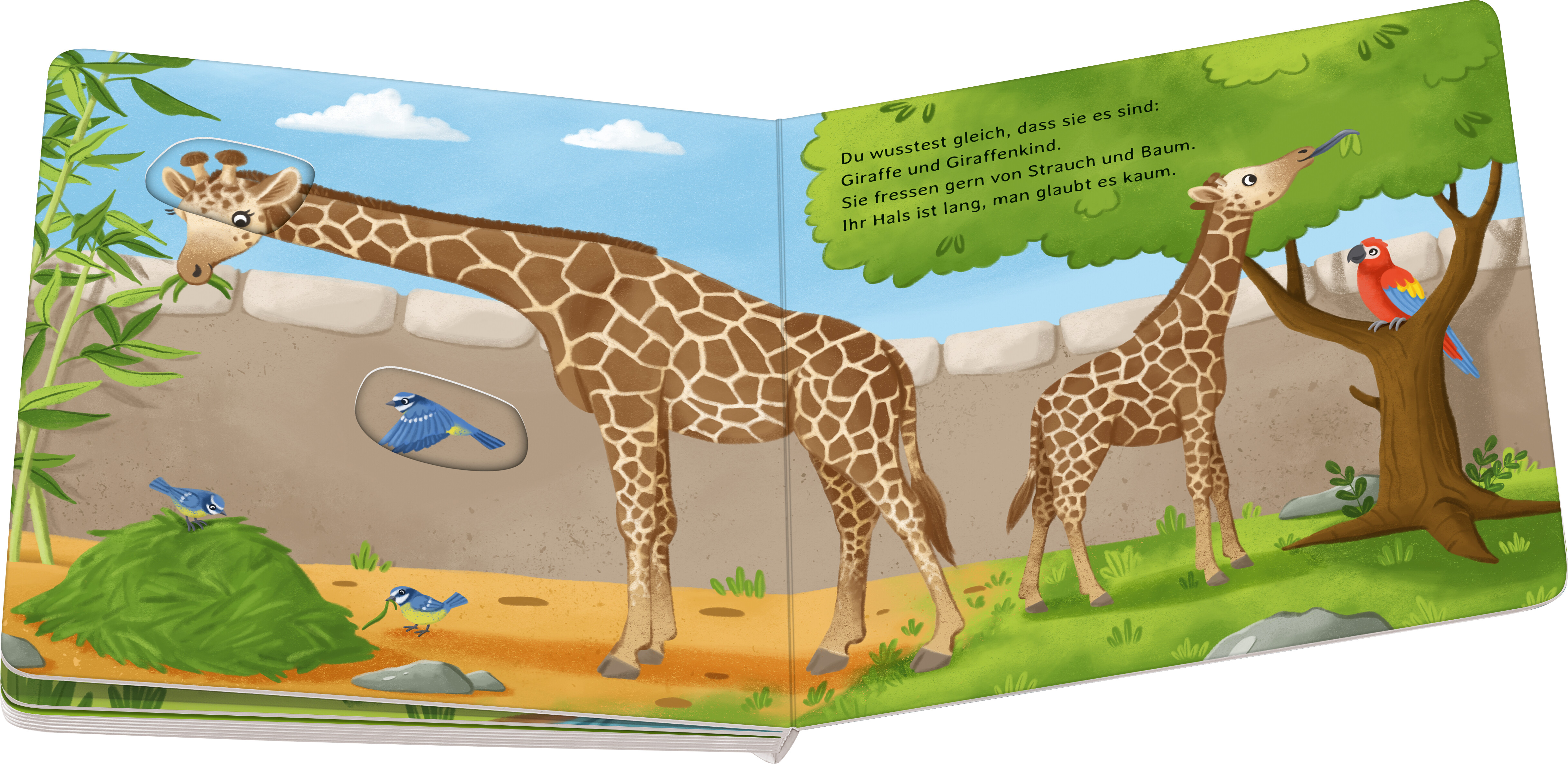 Beispielinhalt (Bild) Rate mal - Wer spielt im Zoo?