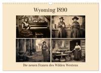 Vorderes Coverbild Wyoming 1890 (Wandkalender 2026 DIN A3 quer), CALVENDO Monatskalender