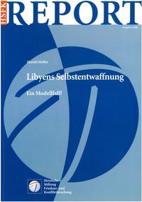 Vorderes Coverbild Libyens Selbstentwaffnung