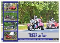 Vorderes Coverbild TRIKER on Tour (Tischkalender 2026 DIN A5 quer), CALVENDO Monatskalender