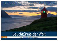 Vorderes Coverbild Leuchttürme der Welt (Tischkalender 2026 DIN A5 quer), CALVENDO Monatskalender