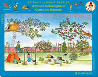 Vorderes Coverbild Wimmel-Rahmenpuzzle Zu Hause in Wimmlingen Motiv Garten