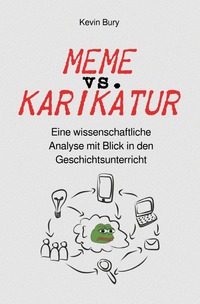 Vorderes Coverbild Meme vs. Karikatur