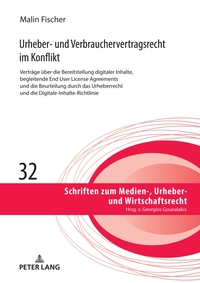Vorderes Coverbild Urheber- und Verbrauchervertragsrecht im Konflikt