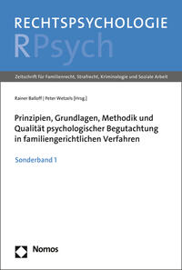 Vorderes Coverbild Prinzipien, Grundlagen, Methodik und Qualität psychologischer Begutachtung in familiengerichtlichen Verfahren