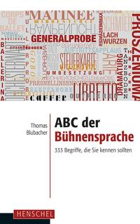Vorderes Coverbild ABC der Bühnensprache