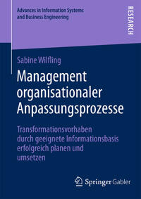 Vorderes Coverbild Management organisationaler Anpassungsprozesse