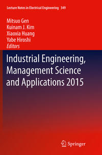 Vorderes Coverbild Industrial Engineering, Management Science and Applications 2015