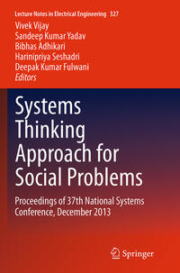 Vorderes Coverbild Systems Thinking Approach for Social Problems