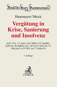 Vorderes Coverbild Vergütung in Krise, Sanierung und Insolvenz
