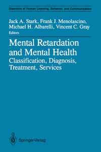 Vorderes Coverbild Mental Retardation and Mental Health