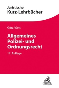 Vorderes Coverbild Allgemeines Polizei- und Ordnungsrecht