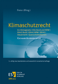 Vorderes Coverbild Klimaschutzrecht