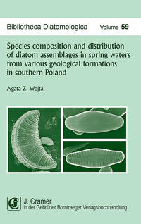 Vorderes Coverbild Species composition and distribution of diatom assemblages in spring waters from various geological formations in southern Poland