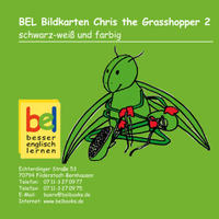 Vorderes Coverbild Learning English with Chris the Grasshopper - Bildkarten CD2