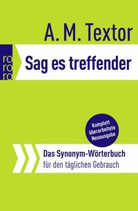 Vorderes Coverbild Sag es treffender