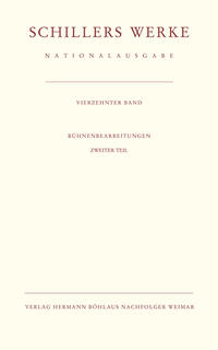 Vorderes Coverbild Schillers Werke. Nationalausgabe