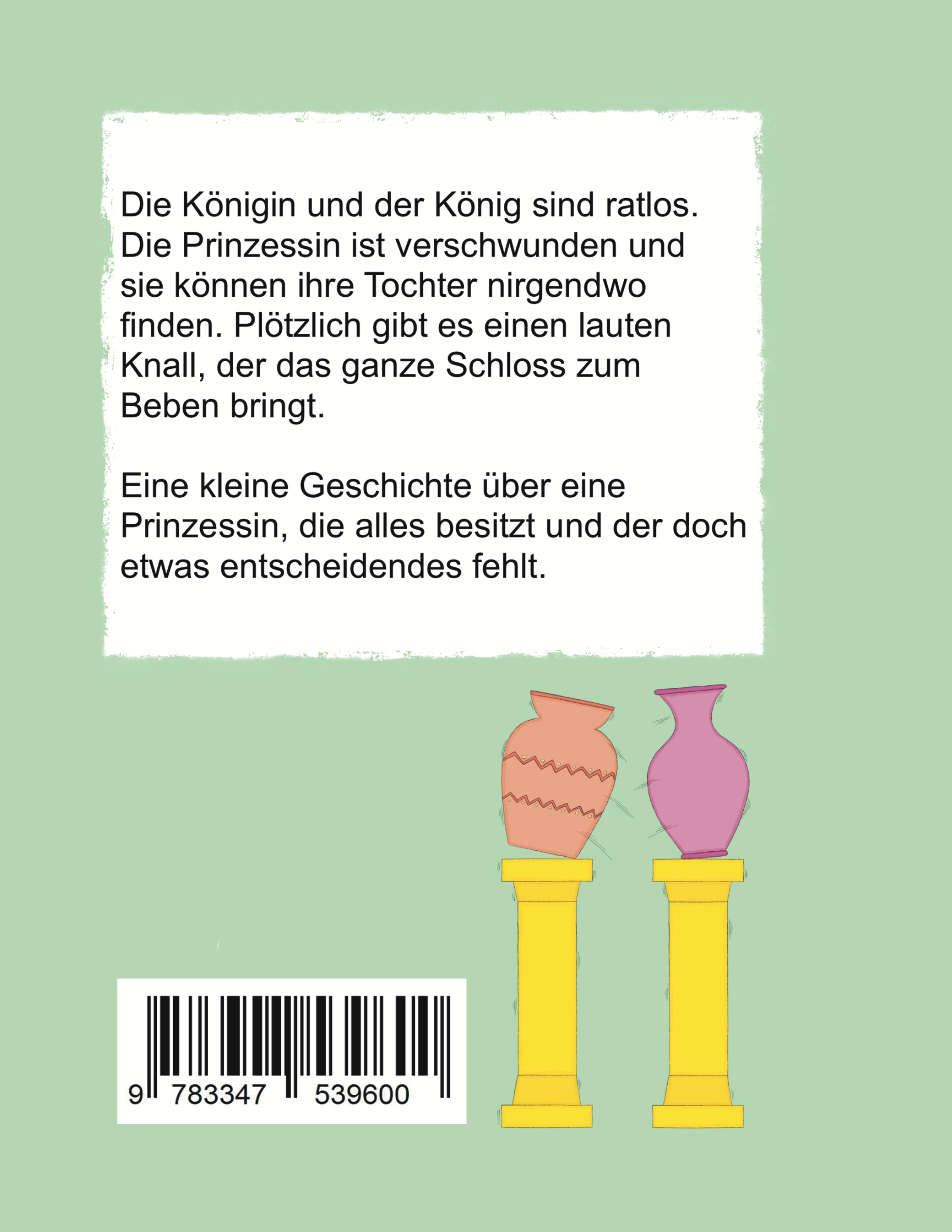 Rückseitencover Die verschwundene Prinzessin