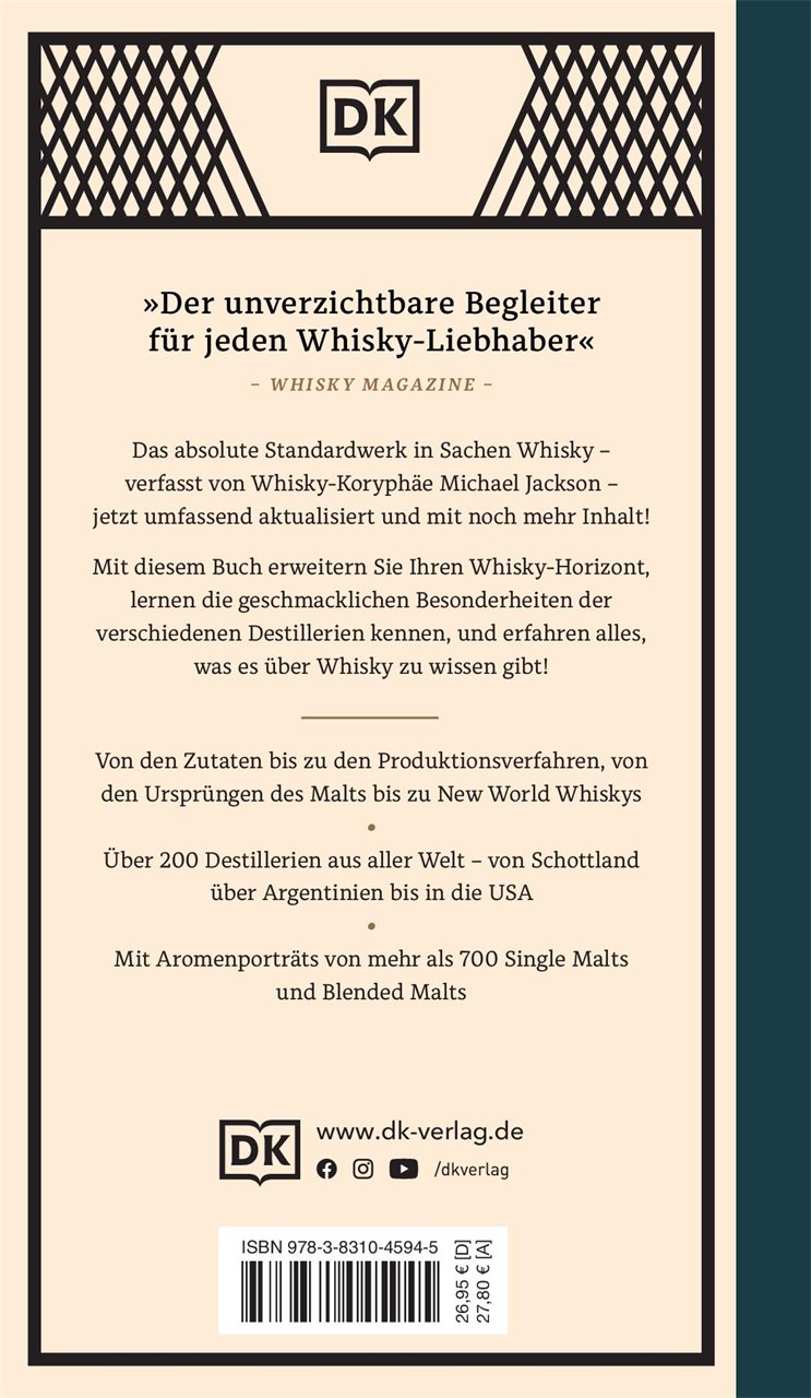 Rückseitencover Malt Whisky