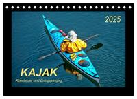 Vorderes Coverbild Kajak - Abenteuer und Entspannung (Tischkalender 2025 DIN A5 quer), CALVENDO Monatskalender