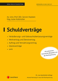 Vorderes Coverbild Schuldverträge (Skriptum)
