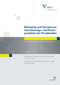 Vorderes Coverbild Marketing und Vertrieb von Versicherungs- und Finanzprodukten für Privatkunden