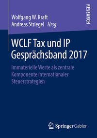 Vorderes Coverbild WCLF Tax und IP Gesprächsband 2017