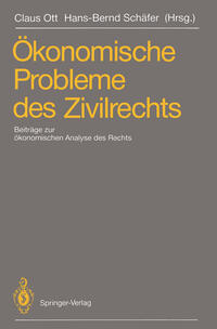 Vorderes Coverbild Ökonomische Probleme des Zivilrechts