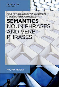 Vorderes Coverbild Semantics - Noun Phrases and Verb Phrases