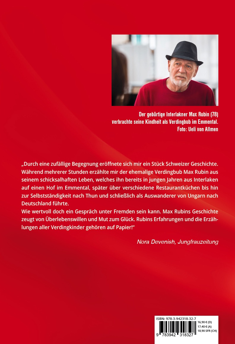 Rückseitencover Der Verdingbub