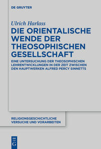 Vorderes Coverbild Die orientalische Wende der Theosophischen Gesellschaft