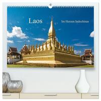 Vorderes Coverbild Laos - Im Herzen Indochinas (hochwertiger Premium Wandkalender 2026 DIN A2 quer), Kunstdruck in Hochglanz
