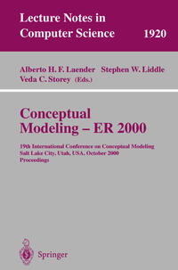 Vorderes Coverbild Conceptual Modeling - ER 2000
