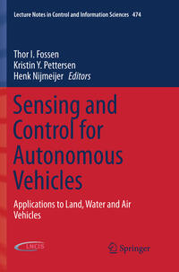 Vorderes Coverbild Sensing and Control for Autonomous Vehicles