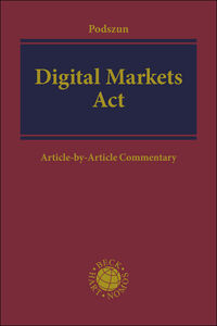 Vorderes Coverbild Digital Markets Act
