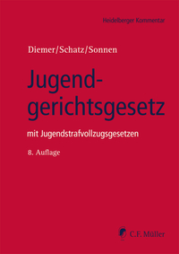 Vorderes Coverbild Jugendgerichtsgesetz