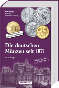 Vorderes Coverbild Die deutschen Münzen seit 1871