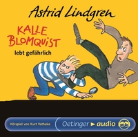 Vorderes Coverbild Kalle Blomquist 2. Kalle Blomquist lebt gefährlich