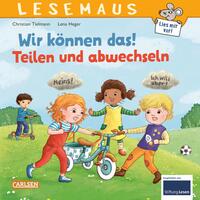 Vorderes Coverbild LESEMAUS 124: Wir können das! Teilen und abwechseln