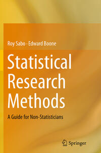 Vorderes Coverbild Statistical Research Methods