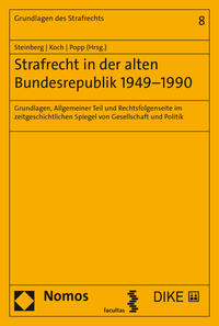 Vorderes Coverbild Strafrecht in der alten Bundesrepublik 1949–1990