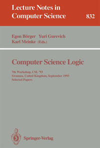 Vorderes Coverbild Computer Science Logic