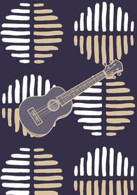 Vorderes Coverbild Notizbuch für Ukulele-Spieler