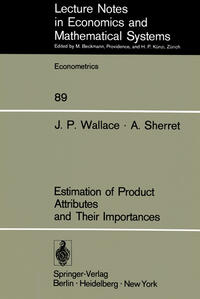 Vorderes Coverbild Estimation of Product Attributes and Their Importances