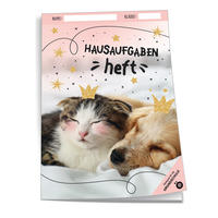 Vorderes Coverbild Trötsch Hausaufgabenheft für die Grundschule Tiere