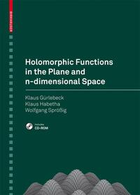 Vorderes Coverbild Holomorphic Functions in the Plane and n-dimensional Space