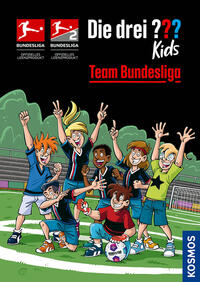 Vorderes Coverbild Die drei ??? Kids, Team Bundesliga