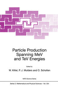 Vorderes Coverbild Particle Production Spanning MeV and TeV Energies