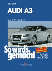 Vorderes Coverbild Audi A3 von 5/03 bis 10/12